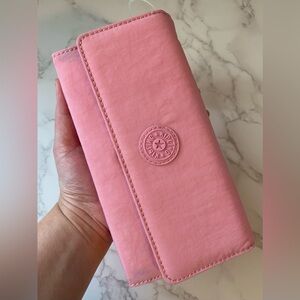 KIPLING TEDDI SNAP WALLET - PINK WALLET